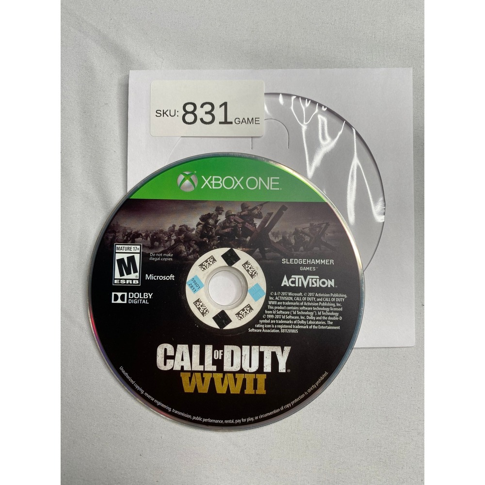 Call of Duty WWII Xbox One